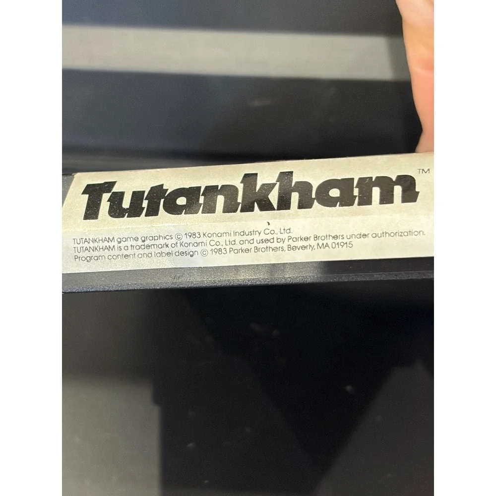 Tutankham Atari 2600 Parker Brothers 1983 CIB Game Box Manual Konami 5340